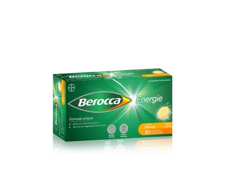 Berocca Energie Effervescent Sans Sucre 30comp