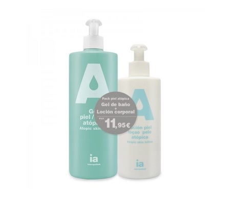 Gel Interapothek + Lotion pour peau atopique