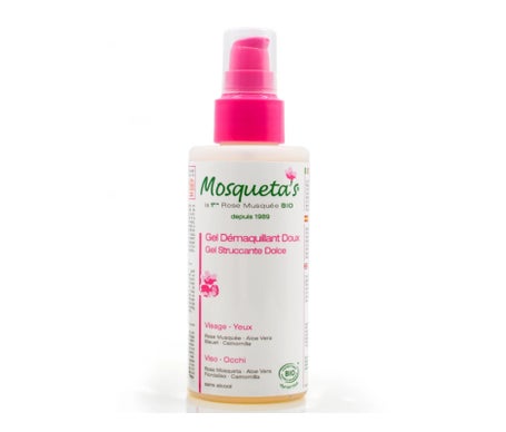 Mosqueta's Gel Nettoyant Visage et Yeux Rose Musquée Bio 150 ml