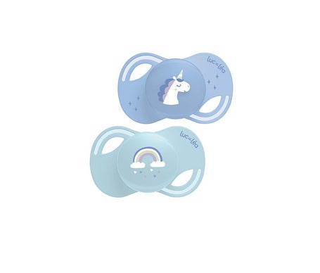 Luc Et Léa Collection Sucettes Anatomiques Extra-Slim C5 +18m 2 Unités