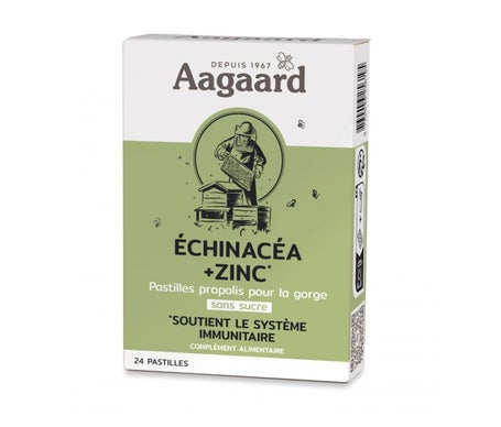 Aagaard Propolentum + Echinacea + Zinc 24 Pastilles
