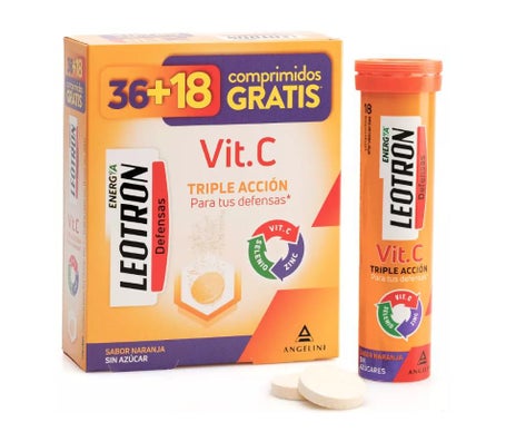 Leotron Vitamine C Orange 54 Comprimés