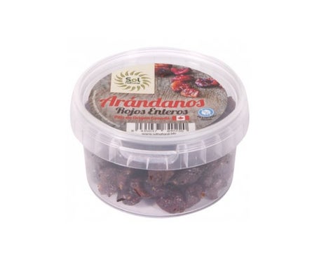 Solnatural Organic Whole Cranberry S/A 125g