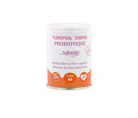 Saforelle Florgynal Tampon Probiotique Mini 14 Tampons