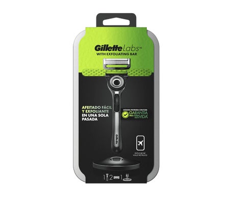 Gillette Skincare Labs Machine + 1 Recharge + Étui Voyage Pack