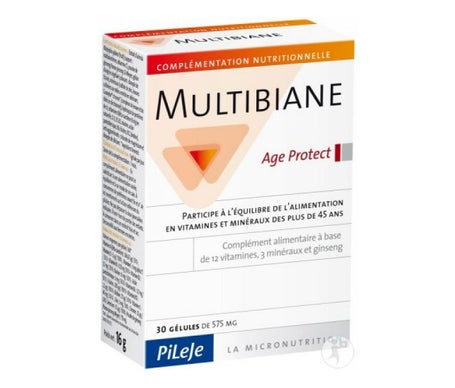 Pileje Multibiane Age Protect 30 gélules