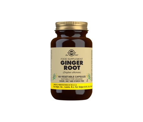 Solgar Ginger 520mg 100caps. Légumes