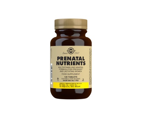 Solgar Prenatal Nutrients 120 Comprimés