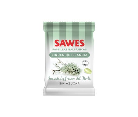 Sawes Bonbons au lichen islandais sans sucre 50g