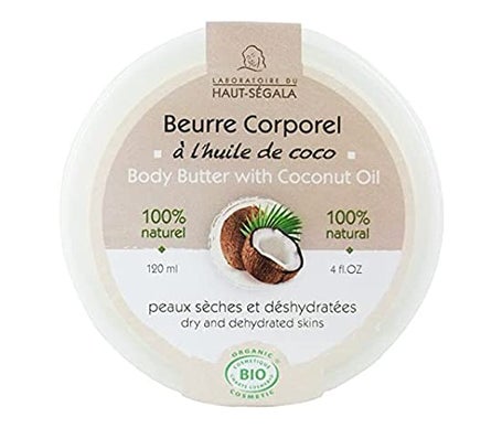 Laboratoire du Haut-Ségala Beurre Corporel Huile de noix de coco 120ml