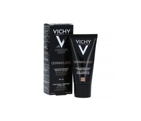 Vichy Dermablend Fond De Teint Fluide Correcteur 16h 60 Amber 30ml