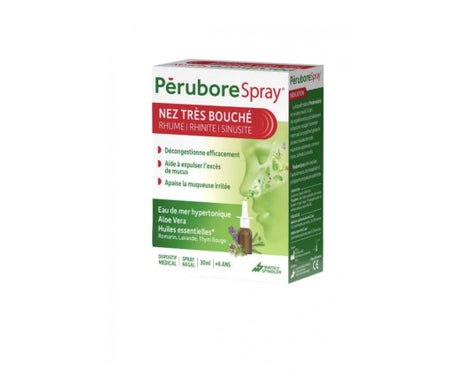 Pérubore Spray Nez Très Bouché 30ml