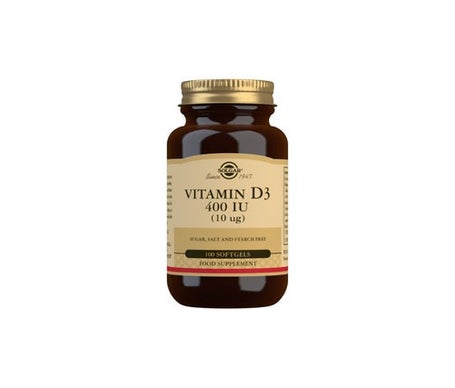 Solgar Vitamine D3 100 gélules