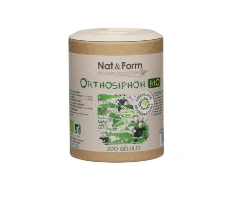 Nat&Form Eco Orthosiph Bio 200 Gélules