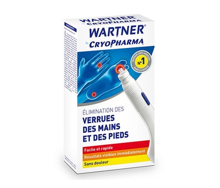 Wartner CryoPharma Verrues des Mains et des Pieds Stylo 1,5ml