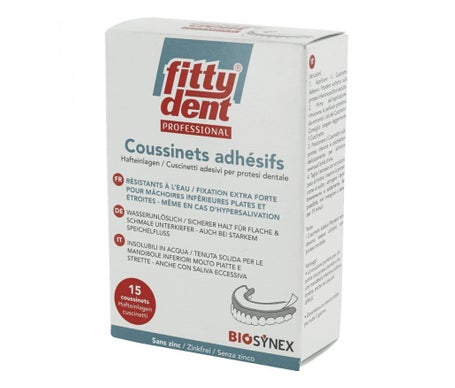 Fittydent Professional Coussinets Adhésifs 15 Unités