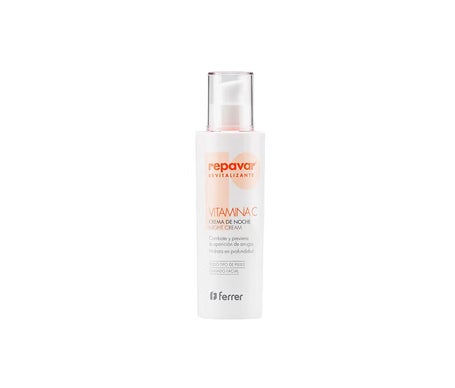 Repavar® Revitalisant Vitamine C Crème de Nuit 50 ml