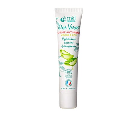 Mkl Crème Visage Anti-Rides Aloe Vera 40ml