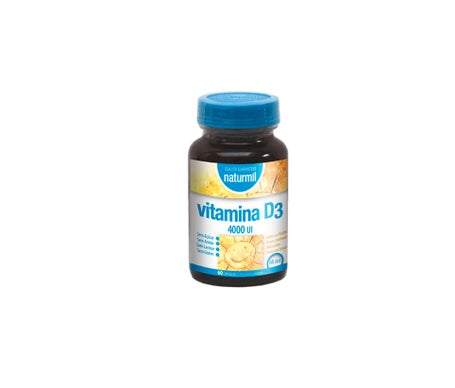 Naturmil Vitamine D3 4000ui 60 Capsules