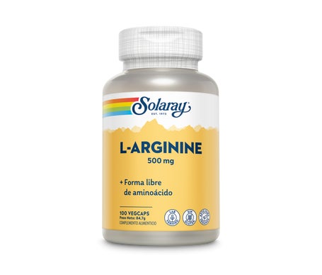 Solaray L-arginine 500mg 100cáps 500mg 100cáps