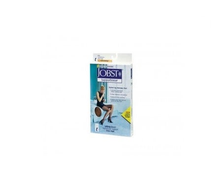 Jobst long stocking (A-F) lacet normal compression normale noir taille 6