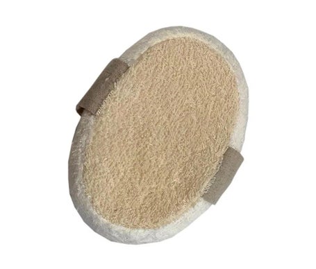 Naturabio Cosmetics Éponge De Bain Lin Et Coton Unité Taille 1