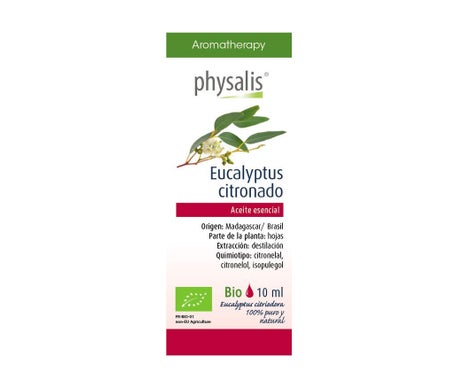 Physalis Eucalyptus citronate huile essentielle Bio 10ml