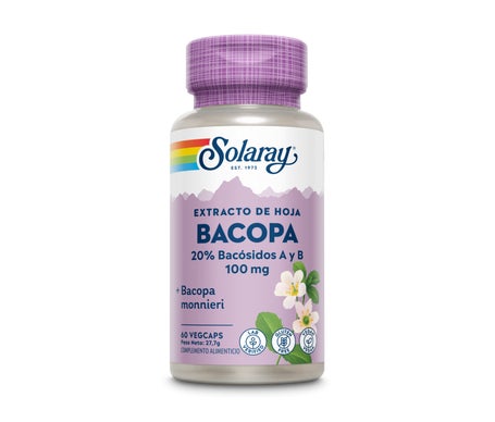 Solaray Bacopa 100mg 60cap 100mg 60cap