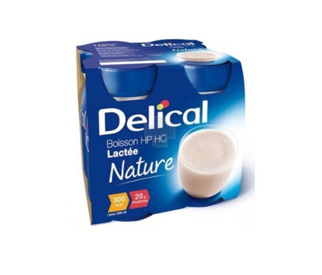 Delical Bois Hphc Lact Nat 200mlx4