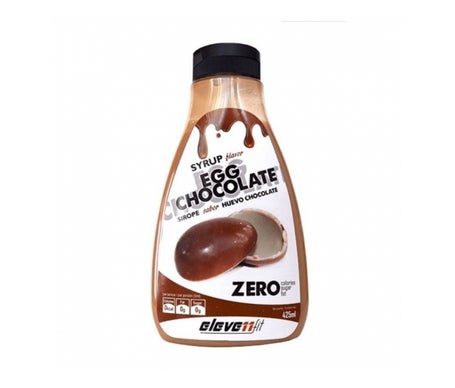Eleve Sirop au goût d'œuf de chocolat sans sucre 425ml