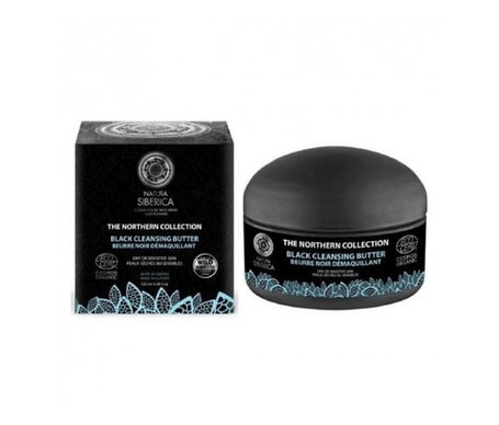 Natura Siberica Manteca negra limpiadora desmaquillante de uso diario 120 ml