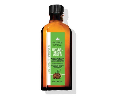 Nature Spell Huile Ricin Neem Corps Cheveux 150ml