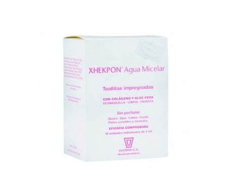 Xhekpon Eau Micellaire Lingettes Démaquillantes 10uts