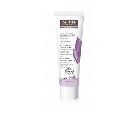 Cattier Masque Argille Violet 100ml