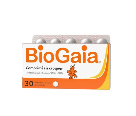 BioGaia Comprimés à Croquer Citron 30 comprimés
