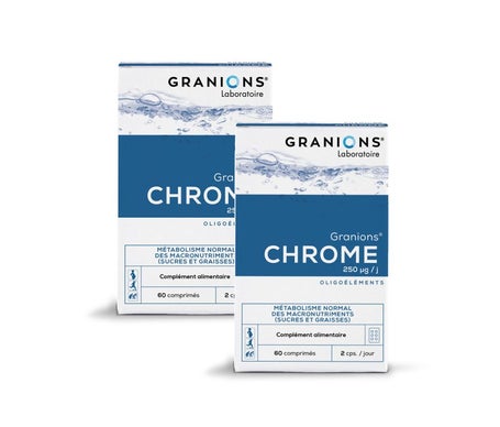 Granions Chrome 250µg 2x60 Comprimés