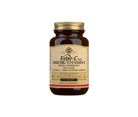 Solgar Ester-C Plus 1000mg Vitamine C 90 Comprimés