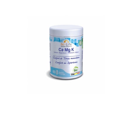 Bio Life Ca mg K Calcium Magnesium Potassium 60 gélules
