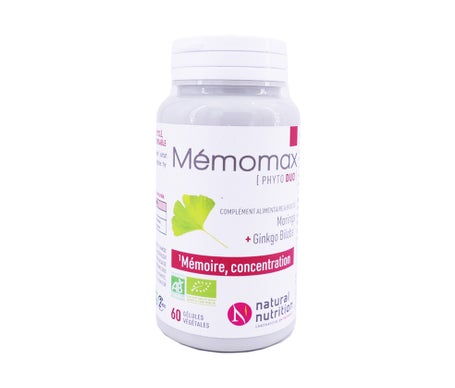 Natural Nutrition Mémomax 60 Gélules