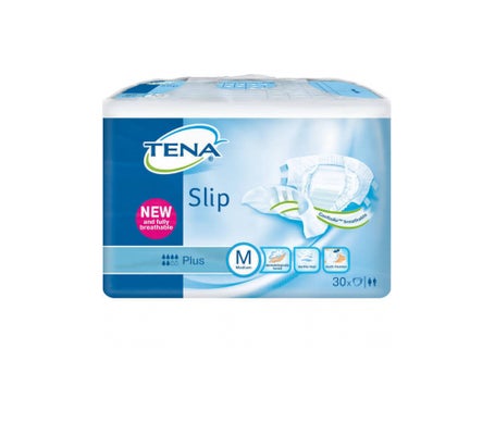 Tena Slip Plus Change Complet Médium 73-122cm 30 Unités