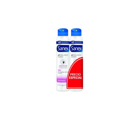 Sanex Dermo Invisible pH Balance Deo 2x200ml