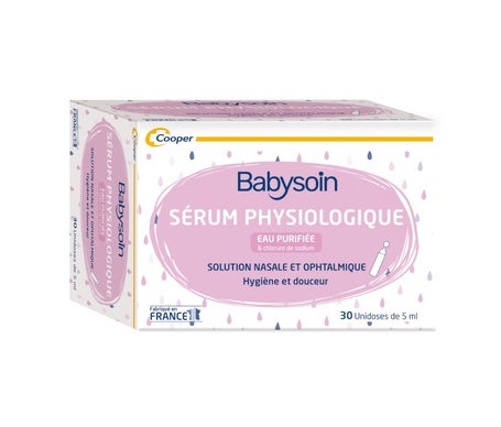 Cooper Babysoin Sérum Physiologique 30 Unidoses