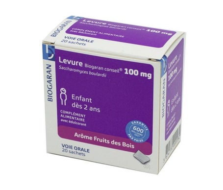 Biogaran Levure 100mg Poudre 20uts