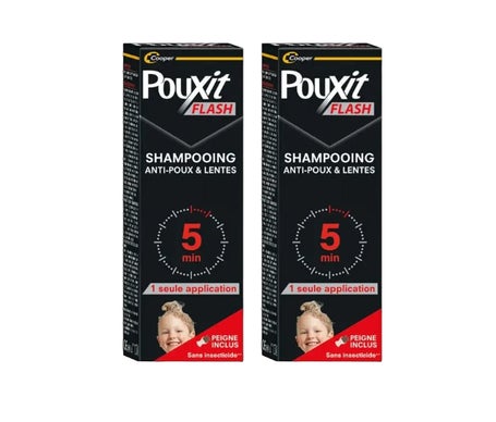 Pouxit Flash Shampoing 2x100ml