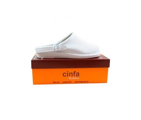 Clog Cinfa Blanc Micromassage Micromassage N40