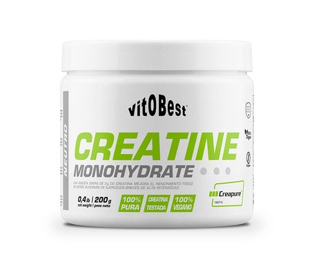 VitoBest Creatine Creatine Creapure 100% Poudre neutre 200g