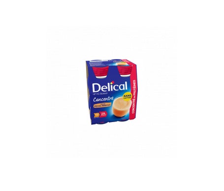 Delical HP HC Boisson Concentré Pêche Abricot 4x200ml