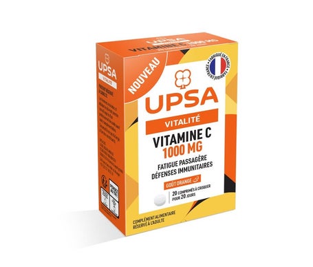 UPSA Vitalité Vitamine C 1000mg 2x10 Comprimés