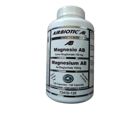 Airbiotic Magnésium Bisglycinate 150mg 120caps