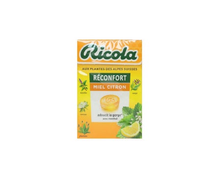 Ricola Réconfort Bonbons Miel Citron 50g
